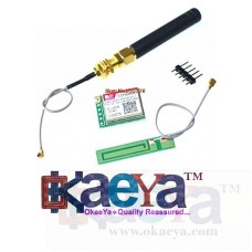 OkaeYa Quad-Band Quad Band SIM800LGPRS Module Bomb Slot AutomaticMicroSIM Card +PCB Antenna+GlueStick Antenna